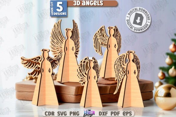 3D Christmas Angels Laser Cut Bundle CNC: A Practical Evaluation