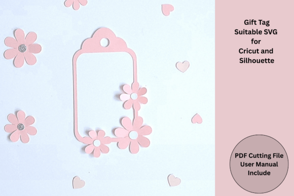 3D Gift Tag Cutting File SVG