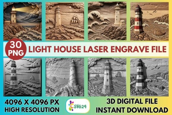 3D Light House Laser Engrave File: A Practical Review for Makers