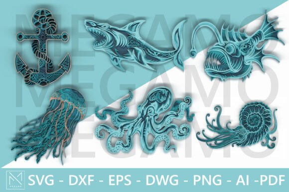 3D Ocean Animal Laser Cut Bundle SVG: A Practical Guide to Flawless Results