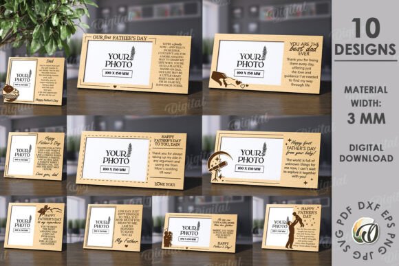 Crafting Memories: 3D Father’s Day Frames