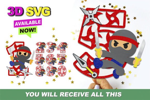 Ninja Numbers 3D SVG: A Practical Evaluation for Crafters