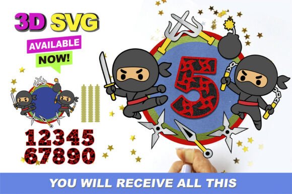 Ninja Shaker Cake Topper 3D SVG: A Practical Guide to Design, Compatibility, and Construction