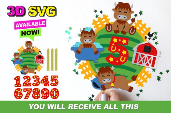 Practical Guide to the Baby Bull Cake Topper 3D SVG Collection
