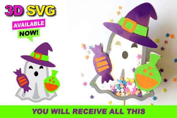 Shaker Ghost Halloween 3D SVG: A Practical Guide for Creators and Makers