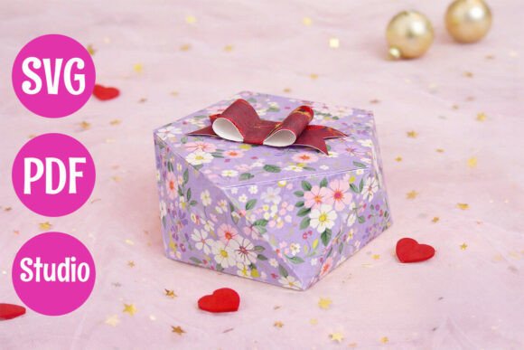 Streamlining Creative Packaging with a 3D Pentagon Box Template