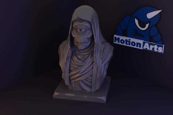 The Dark Oracle 3D Printable Model for 3D Printing: Bringing Mystical Depth to Your Creations