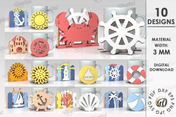 Unlocking Creative Potential: The Strategic Value of the 3D Summer Coasters with Boxes Bundle for Modern Makers