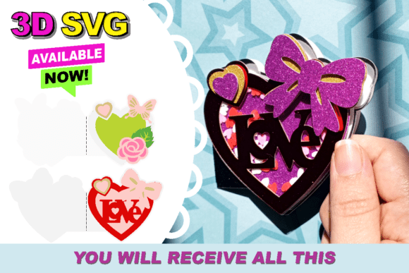 Valentines Day Card 3D SVG: Elevating Your Crafting Projects